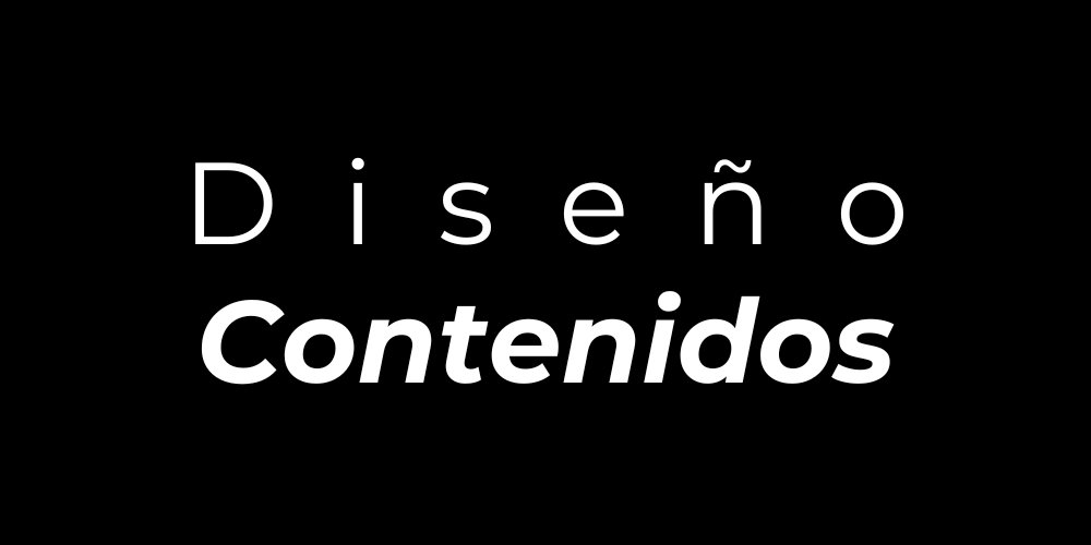 Diseño de Contenidos